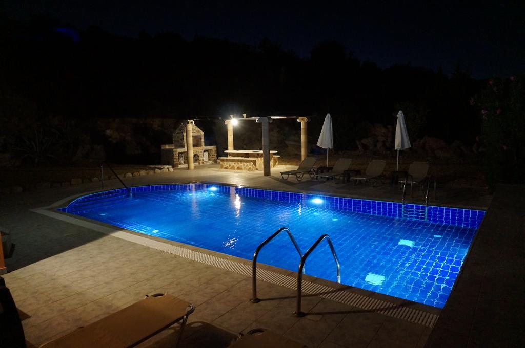 Rhodes Demetrius Luxury Private Villa Kalathos Exterior photo