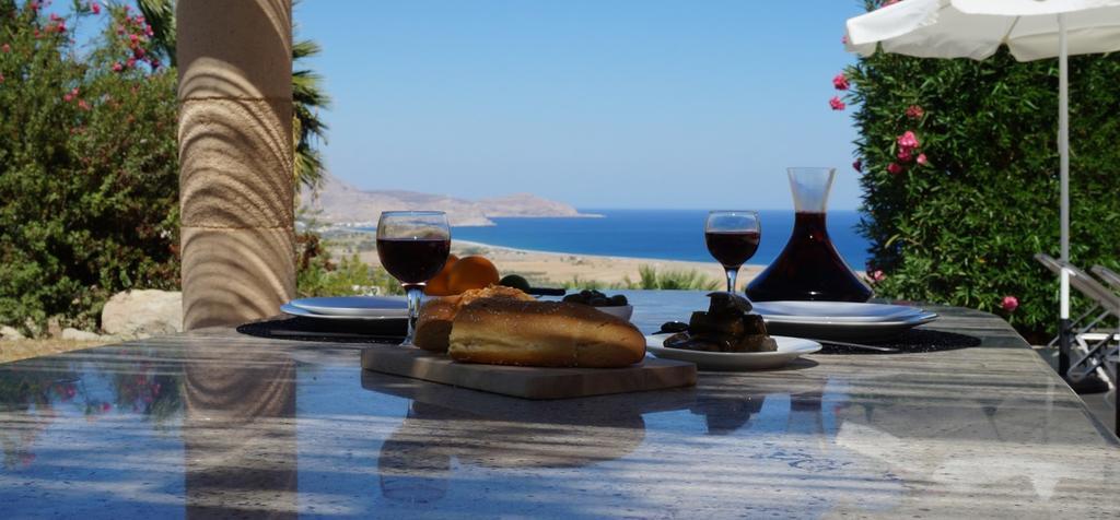 Rhodes Demetrius Luxury Private Villa Kalathos Exterior photo